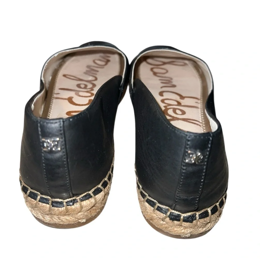 Sam Edelman Black and Tan Espadrilles